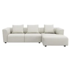 Discount ILVA Solaro højrevendt sofa med chaiselong