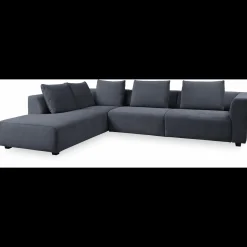 Sale ILVA Solaro venstrevendt hjørnesofa med pufafslutning