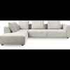 Outlet ILVA Solaro venstrevendt hjørnesofa med pufafslutning