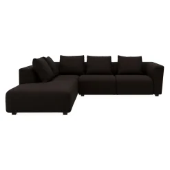 Hot ILVA Solaro venstrevendt hjørnesofa med pufafslutning