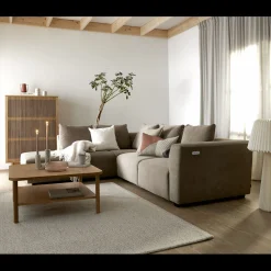 Best ILVA Solaro venstrevendt hjørnesofa med pufafslutning
