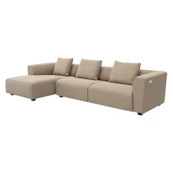 Discount ILVA Solaro venstrevendt sofa med chaiselong