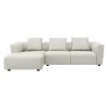 Discount ILVA Solaro venstrevendt sofa med chaiselong