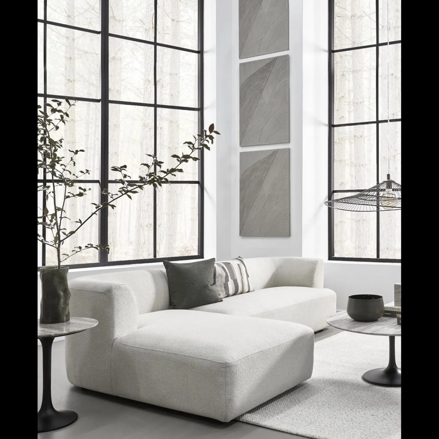 Sale ILVA Solvei venstrevendt sofa med chaiselong