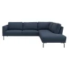 New ILVA Springfield højrevendt hjørnesofa med pufafslutning