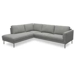 Outlet ILVA Springfield venstrevendt hjørnesofa med pufafslutning