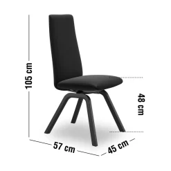 Discount ILVA Stressless M D200 Laurel high Spisebordsstol