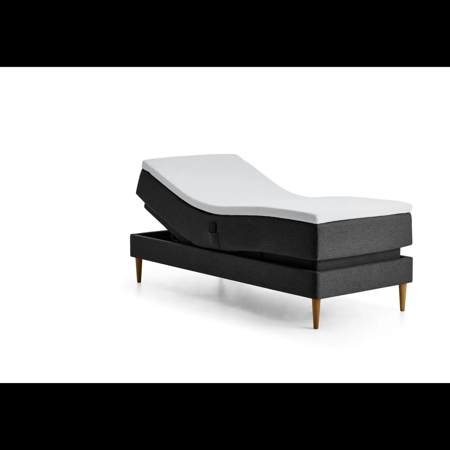 Online ILVA Tempur Relaxation Adj Inkl. Tempur Topper One, 80x200 cm bokselevationsseng
