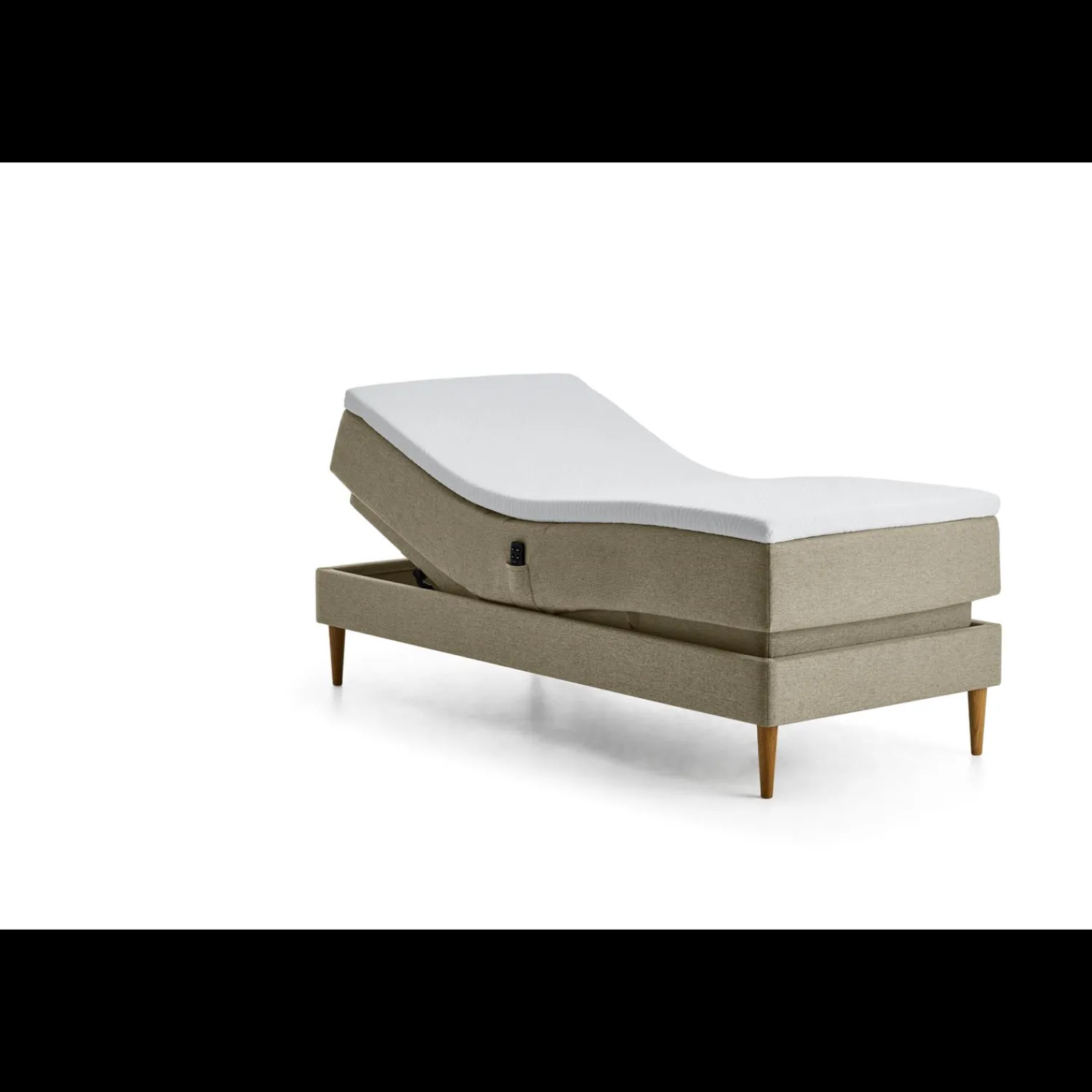 Online ILVA Tempur Relaxation Adj Inkl. Tempur Topper One, 80x200 cm bokselevationsseng