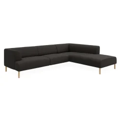 Outlet ILVA Teron højrevendt sofa med pufafslutning