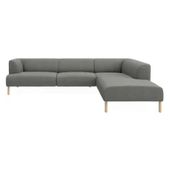 Hot ILVA Teron højrevendt sofa med pufafslutning