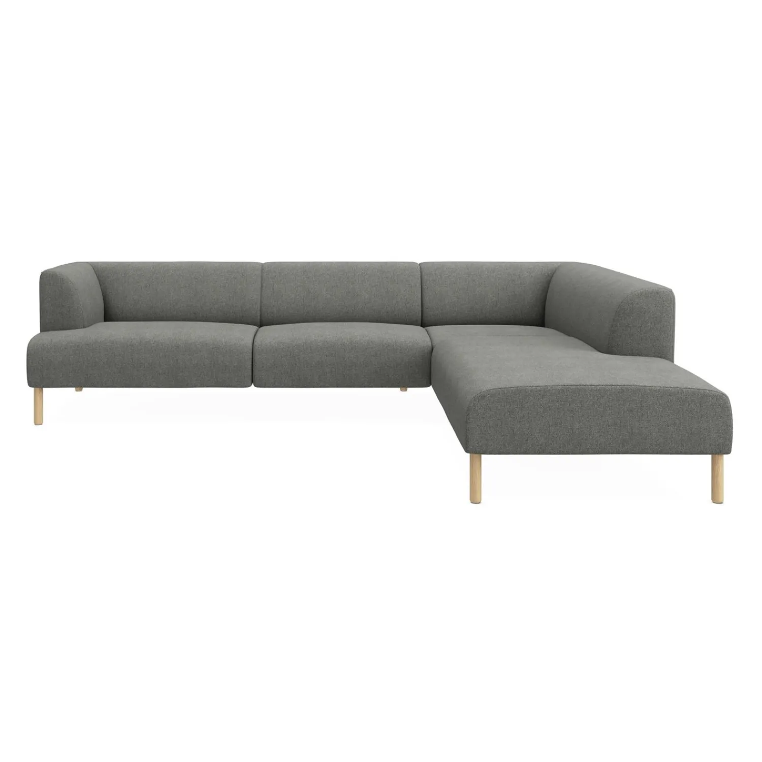 Hot ILVA Teron højrevendt sofa med pufafslutning