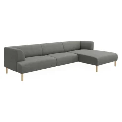 Hot ILVA Teron højrevendt sofa med chaiselong