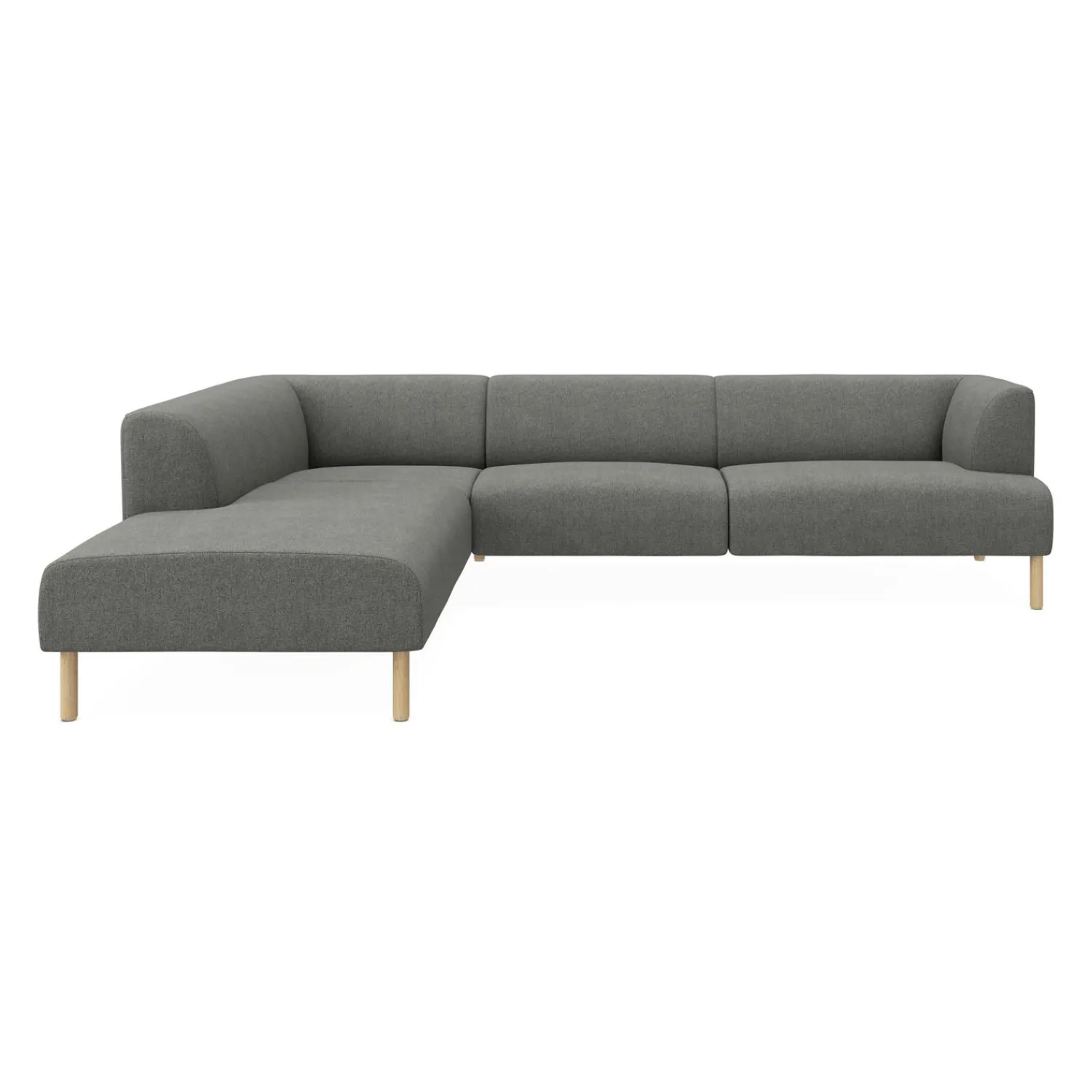 Hot ILVA Teron venstrevendt sofa med pufafslutning