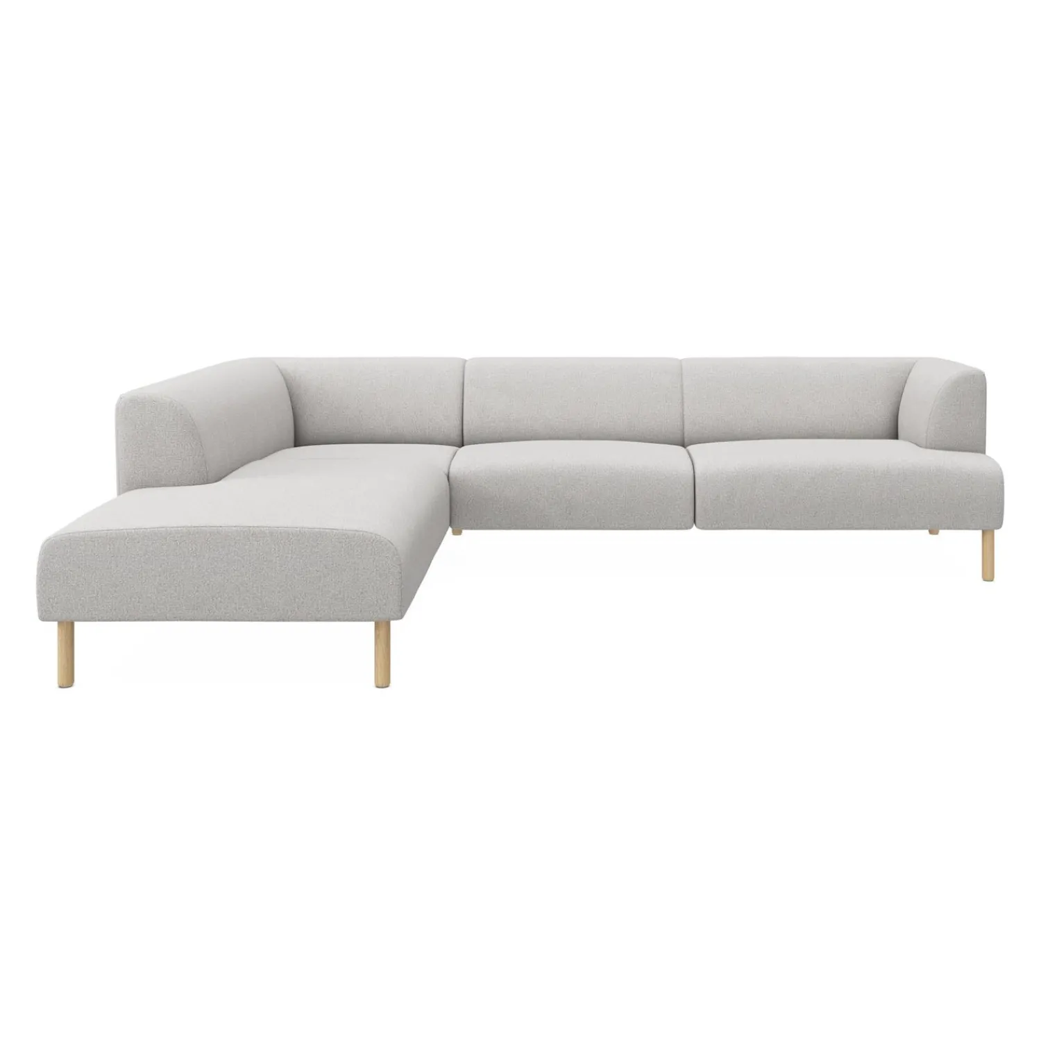 Sale ILVA Teron venstrevendt sofa med pufafslutning