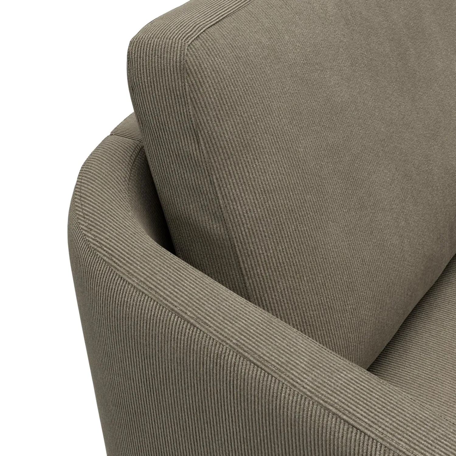 Outlet ILVA Timian højrevendt hjørnesofa med pufafslutning
