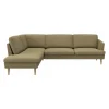 New ILVA Timian venstrevendt hjørnesofa med pufafslutning