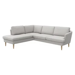 Hot ILVA Timian venstrevendt hjørnesofa med pufafslutning