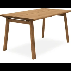 Best ILVA True Spisebord 160 x 95 x 75 cm, plade + ben i lyst træ
