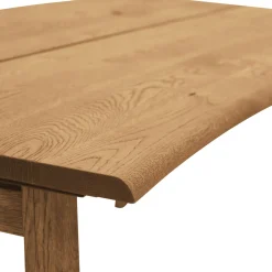 Best ILVA True Spisebord 160 x 95 x 75 cm, plade + ben i lyst træ
