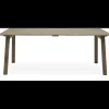 Discount ILVA True Spisebord 240 x 95 x 75 cm, plade + ben i mørkt træ