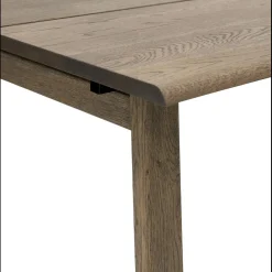 ILVA True Spisebord 160 x 95 x 75 cm, plade + ben i mørkt træ