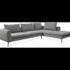 New ILVA Vetland højrevendt hjørnesofa med pufafslutning