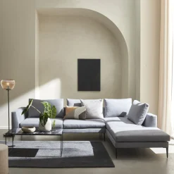 New ILVA Vetland højrevendt hjørnesofa med pufafslutning