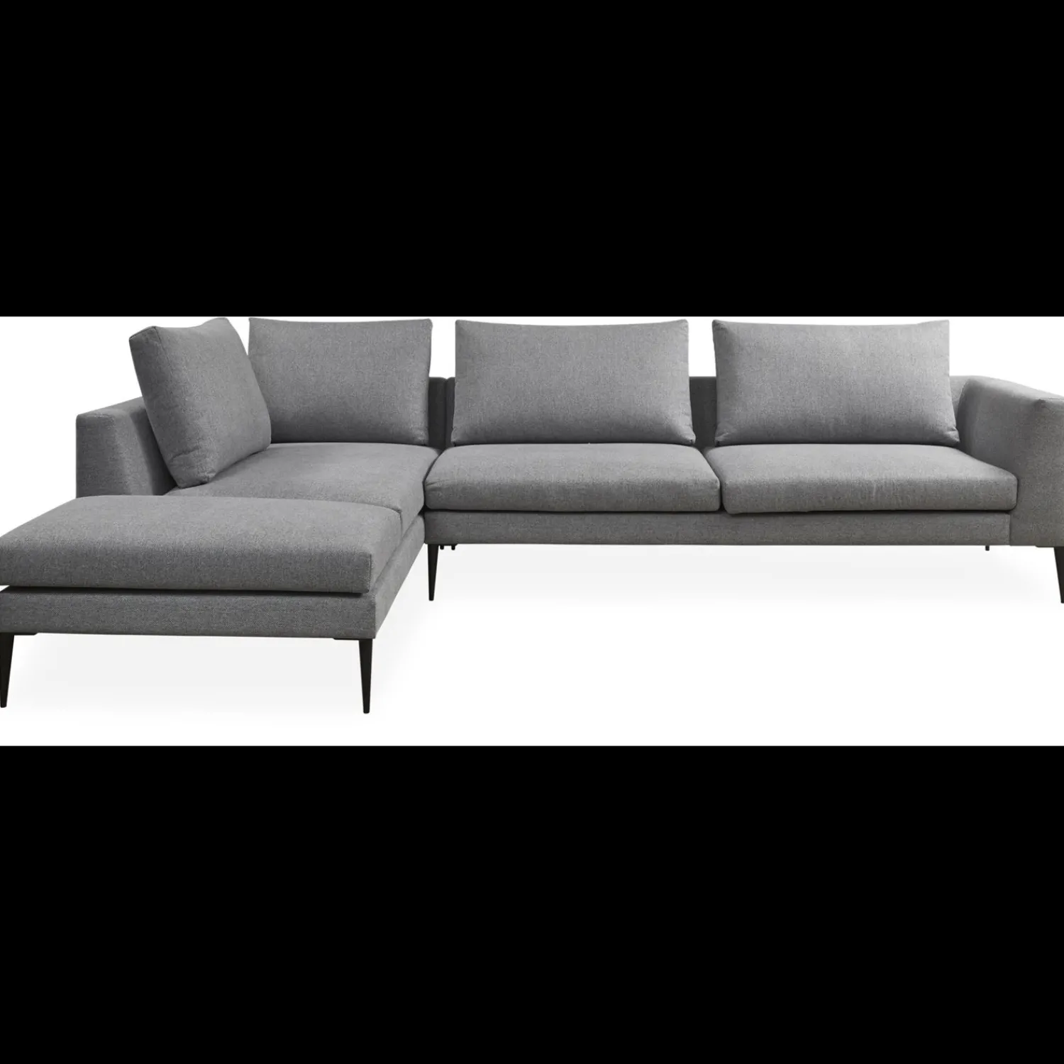Outlet ILVA Vetland venstrevendt hjørnesofa med pufafslutning