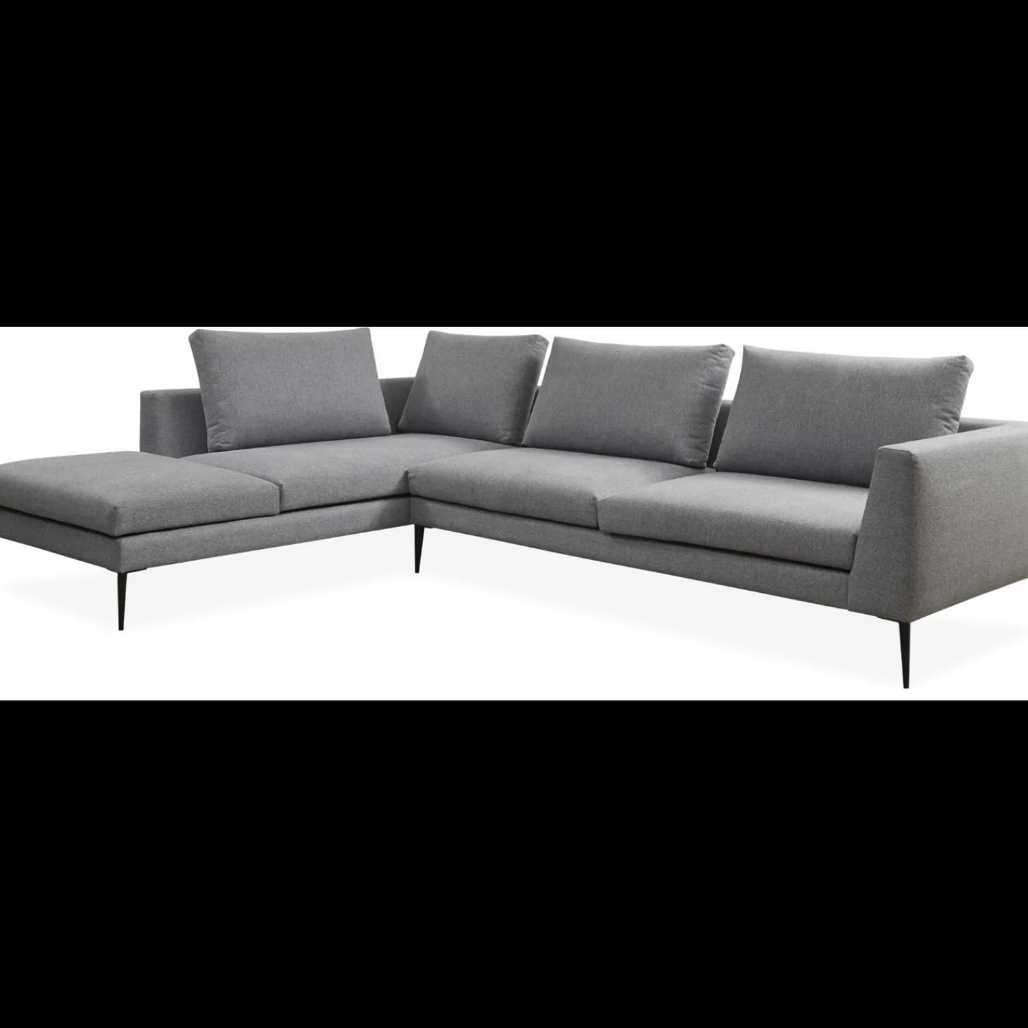 Outlet ILVA Vetland venstrevendt hjørnesofa med pufafslutning