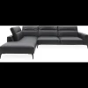 Outlet ILVA Volanti venstrevendt sofa med pufafslutning