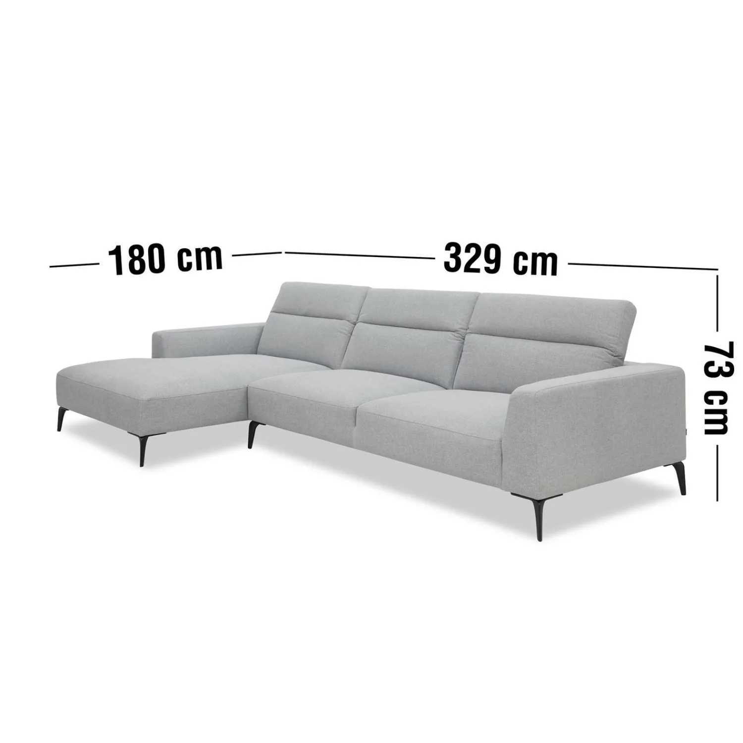 Sale ILVA Volanti venstrevendt sofa med chaiselong