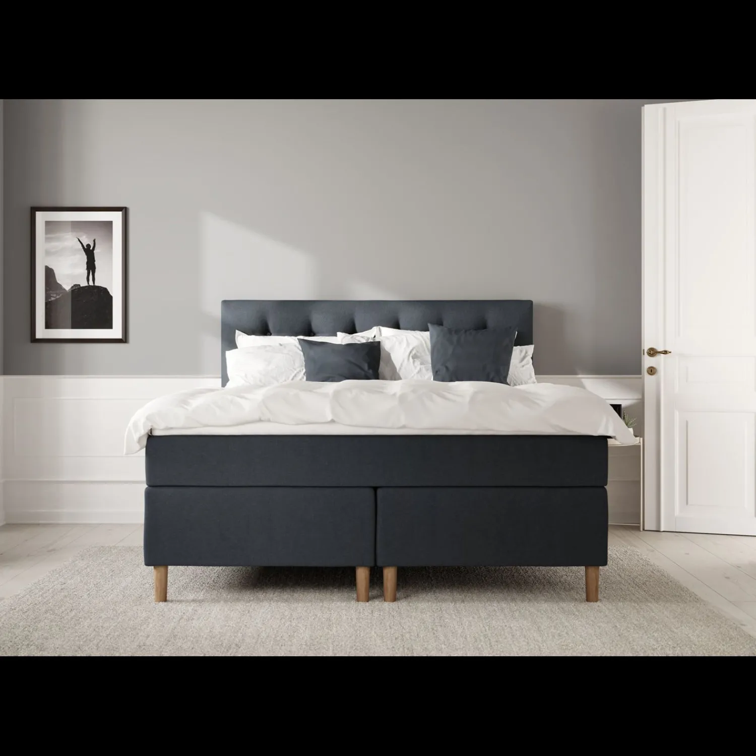 Clearance ILVA Wonderland W6 inkl. topmadras, 180 x 200 cm kontinentalseng