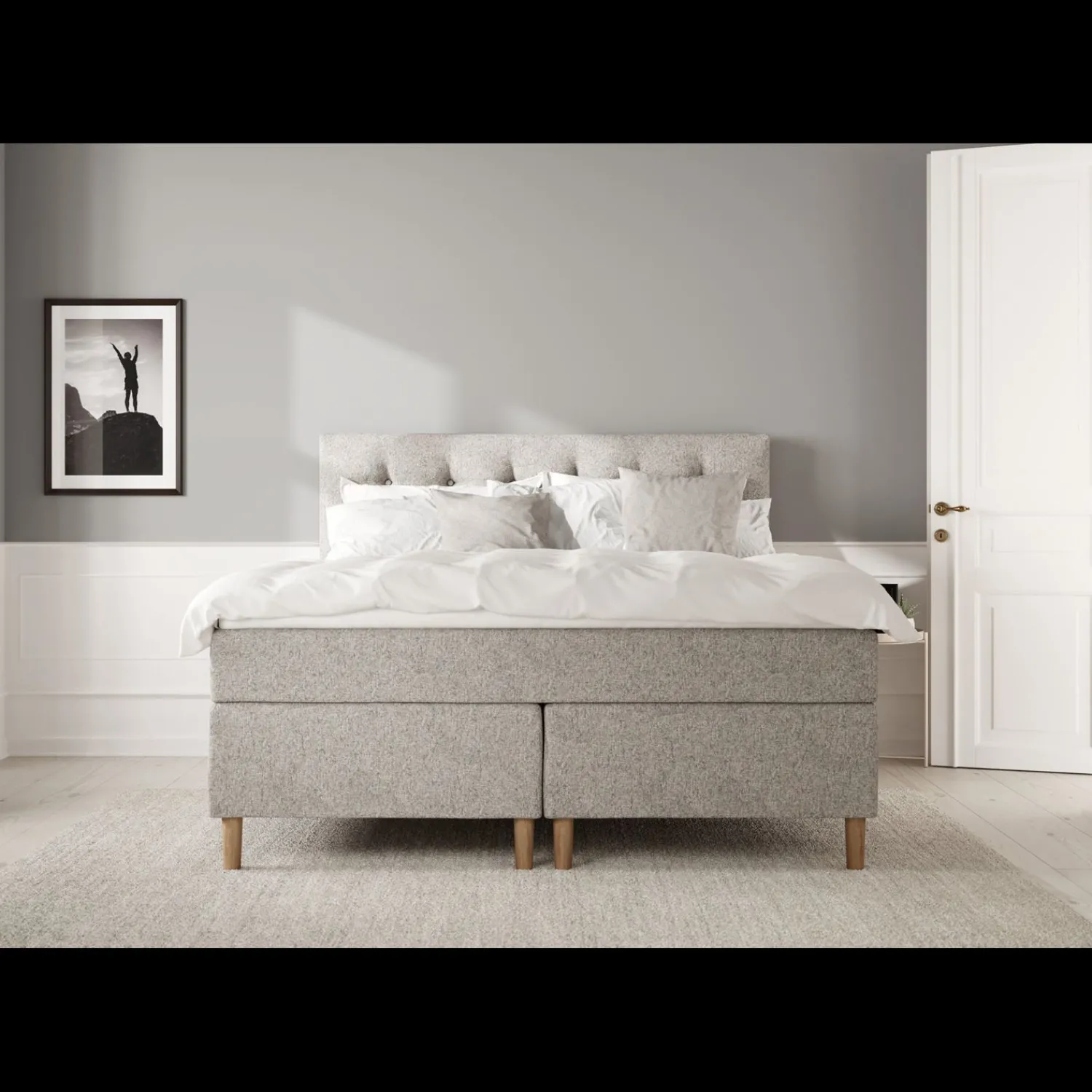 Sale ILVA Wonderland W8 inkl. topmadras, 180 x 200 cm kontinentalseng