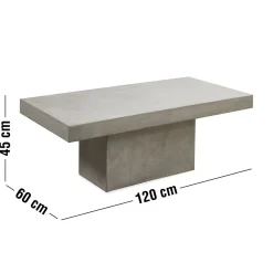 Outlet ILVA yard Loungebord 120 x 60 x 45 cm